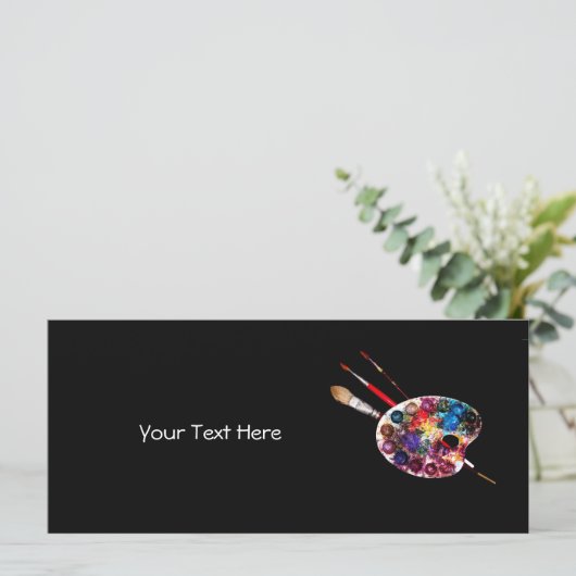 CARTE PALETTE DE COULEUR (Debout devant)