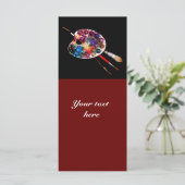 CARTE PALETTE DE COULEUR (Debout devant)