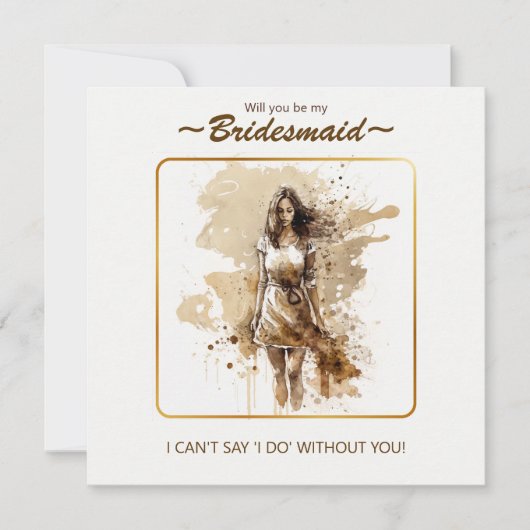 Carte Palette de couleurs Proposition de demoiselle d'ho (Devant)