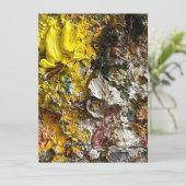 Carte Palette de l'artiste #1 (Debout devant)