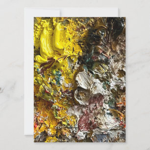 Carte Palette de l'artiste #1