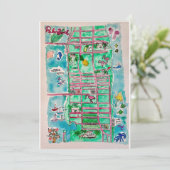 Carte Palm Beach (Debout devant)