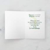 Carte Palm dimanche Bénédictions Hosanna (Intérieur)