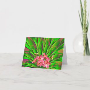 Carte Palmesque Orchid