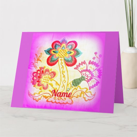 Carte palmier de style hippie Thunder_Cove (Devant)