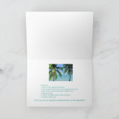 CARTE PALMIERS, BREEZE OCÉAN. VOYAGE PLAGE ? OUI, S'IL V (Intérieur)