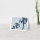 Carte Palmiers Vintage (Devant)