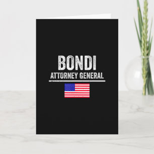Carte Pam Bondi procureur général du choix du président