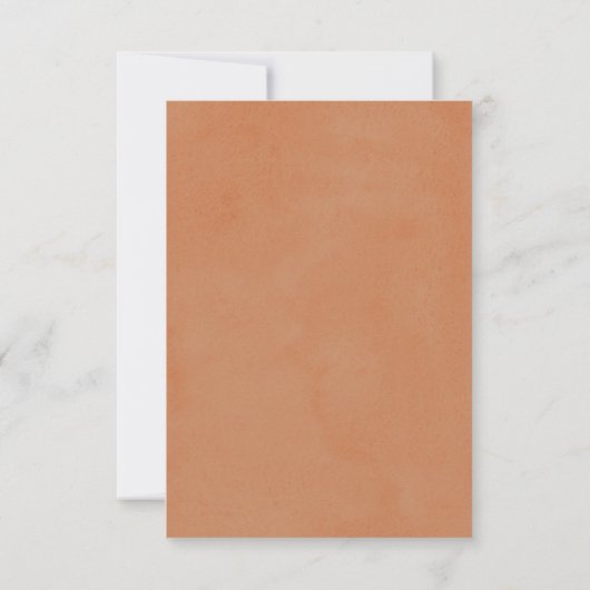 Carte Pampas Grass Script 60e anniversaire Surprise Part (Dos)