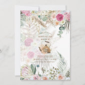 Carte Pampas Grass THÉ Fête des mariées Déjeuner (Devant)