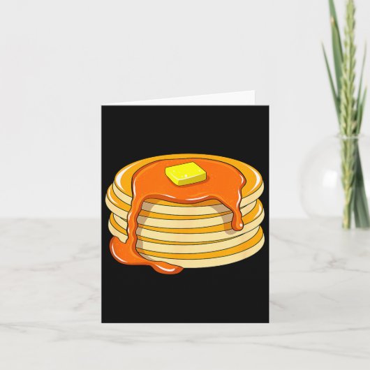 Carte Pancakes And Syrup  (Devant)