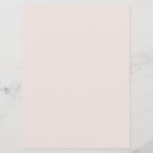 Carte Pancarte de table 'Grace Blush Minimal Cross Take (Dos)