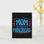 Carte Pancréas à temps partiel (Fleur jaune)