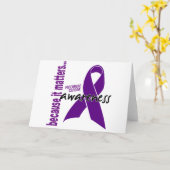 Carte Pancreatic Cancer (Fleur jaune)