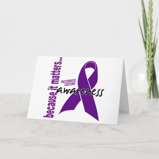 Carte Pancreatic Cancer (Devant)