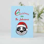 Carte Panda (Debout devant)