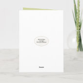 Carte Panda dans l'arbre Pensez à vous (Dos)