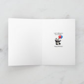 CARTE PANDA DE JOYEUX ANNIVERSAIRE (Intérieur)