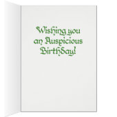 Carte Panda en bambou du monde (Intérieur (Droit))