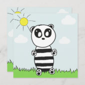 Carte Panda Kids (Devant / Derrière)