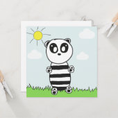 Carte Panda Kids (Devant/Arrière en situation)