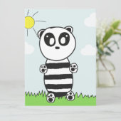 Carte Panda Kids (Debout devant)