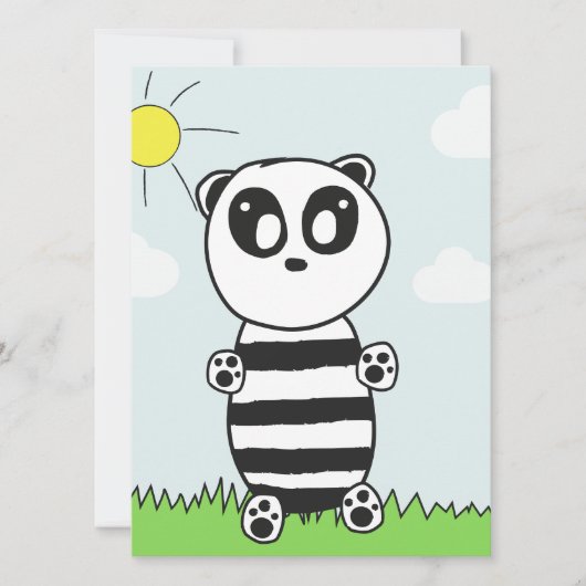 Carte Panda Kids (Devant)