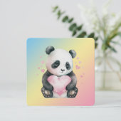 Carte Pandabear (Debout devant)