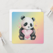 Carte Pandabear (Devant/Arrière en situation)