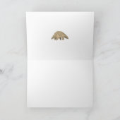 Carte Pangolin Faune Espèce Menacée Animal Art (Intérieur)