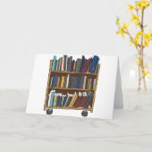 Carte Panier bibliothèque (Fleur jaune)