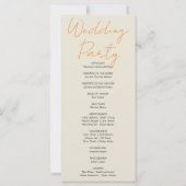 Carte Panier de Citrouilles Chasse de l'automne Programm (Dos)