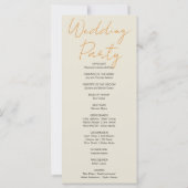 Carte Panier de Citrouilles Chasse de l'automne Programm (Dos)