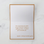 Carte Panier de fleurs de tournesol Note (Intérieur)