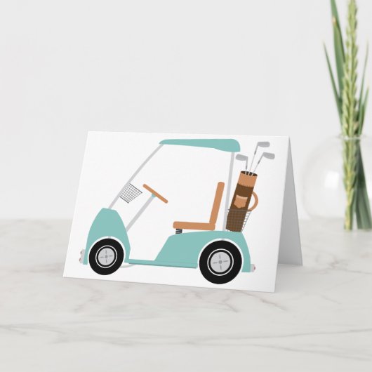 Carte Panier de golf (Devant)