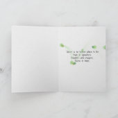 Carte panier de marguerite sur vélo bleu (Intérieur)