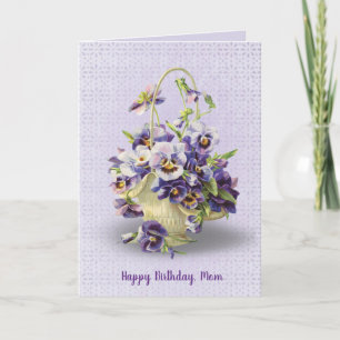 Carte panier de pansement sur oeillet pour l'anniversair