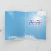 Carte Panier de singes et de ballons Anniversaire (Intérieur)