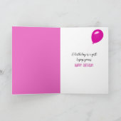 Carte Panier En Fil D'Anniversaire En Jardin (Intérieur)