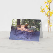 Carte Panier Wagon pittoresque (Fleur jaune)