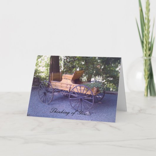 Carte Panier Wagon pittoresque (Devant)