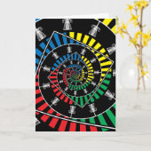 Carte Paniers de golf de disques tournants (Fleur jaune)