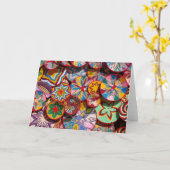 Carte Paniers éthiopiens traditionnels (Fleur jaune)