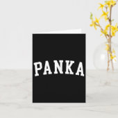 Carte Panka _3 (Fleur jaune)