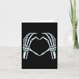 Carte Panneau Coeur Mains Retro Costume Halloween Femmes