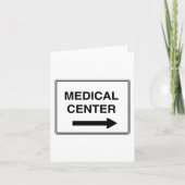 Carte Panneau de centre médical (Devant)