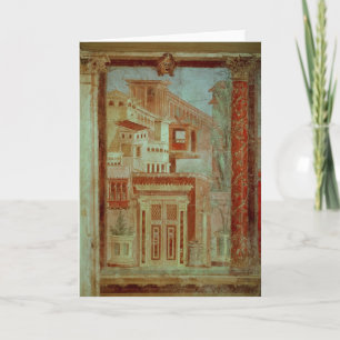 Carte Panneau de Cubiculum de la chambre à coucher du