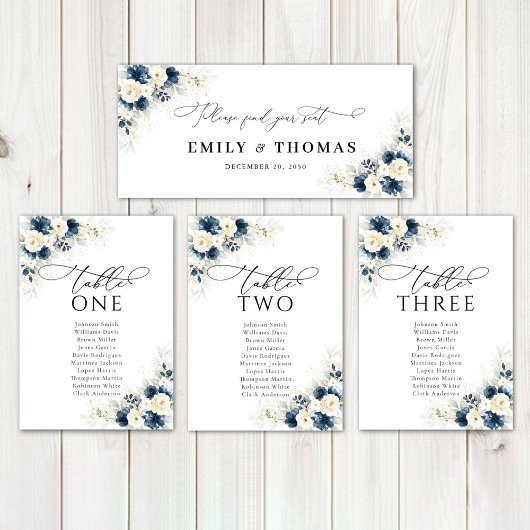 Carte Panneau de la table de tête du Mariage de la Marin