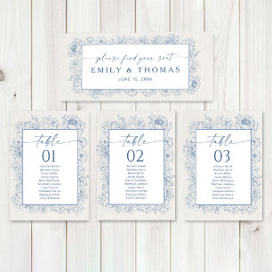 Carte Panneau de la tête du Mariage de la Chinoiserie Fl