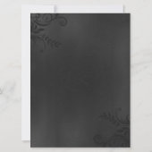 Carte Panneau de panier de mariage à l'aspect chic vinta (Dos)